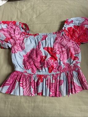 Vineyard Vines Kentucky Derby Print Girls Large Dress now Top